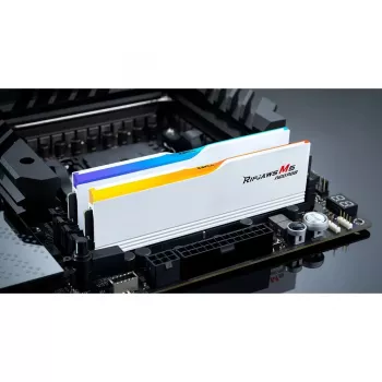 DIMM 64 GB DDR5-6000 (2x 32 GB) Dual-Kit, Memory White, F5-6000J3040G32GX2-RM5NRW, Ripjaws M5 Neo, AMD EXPO
