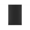 Lanberg WF01-6618-10B Wall-Mounted Rack Cabinet 18U 600x600 mm Black with Glass Door