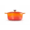 Le Creuset 21177280902430 6.7 L Round Orange, Red