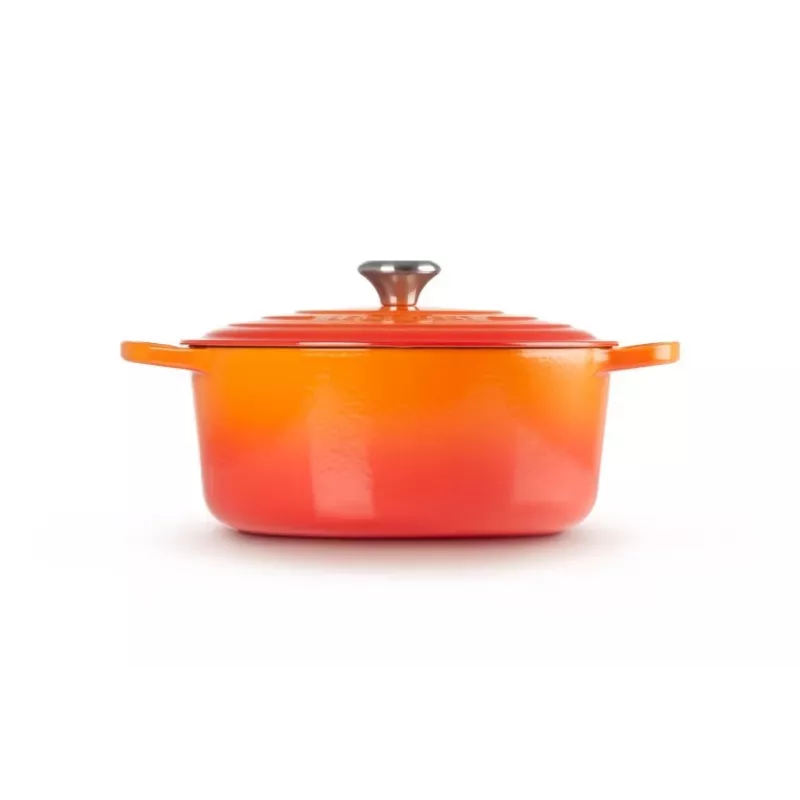 Le Creuset 21177280902430 6.7 L Round Orange, Red