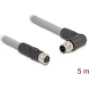 DeLOCK sensor/actuator cable 80552 5 m RST M12 Grey