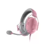 Headset Razer Blackshark V2 X wired binaural gaming headset, 3.5mm, virtual 7.1, 32Ω, foam ear pads, pink