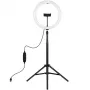 LED Ring Light 30cm with Tripod Stand up to 1.65m and Phone Holder, USB