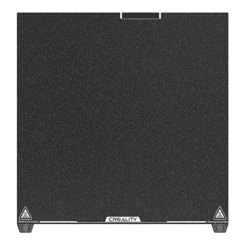 Build plate Creality K2 Plus PEI Frosted 400×400 mm — replacement print bed