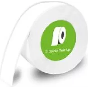 Label roll Olympia 6310, endless white paper labels 14 mm × 7.5 m