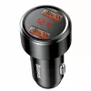 Car USB Fast Charger Baseus CCMLC20A-01 — for Smartphones, Input 12–24V, Output up to 20V, Black