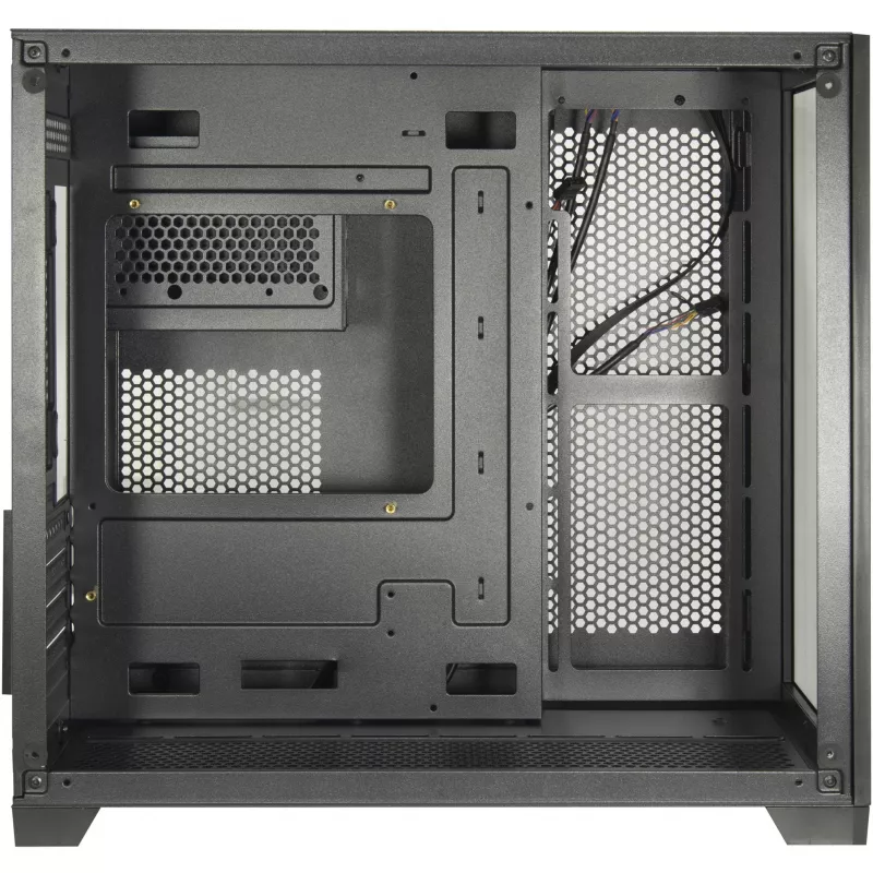 PC Case Inter-Tech C-501 Aspect Midi Tower Black