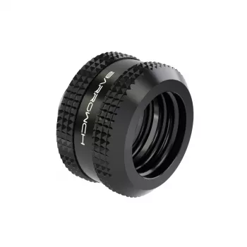 Barrow Hardtube Fitting 12mm G1/4 inch – compression connector for 12 mm rigid tubing, black