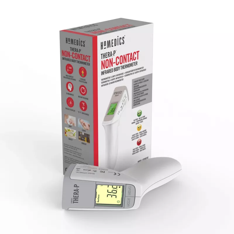 No-Touch Infrared Thermometer HoMedics TE-450-EU — non-contact temperature measurement, fast response