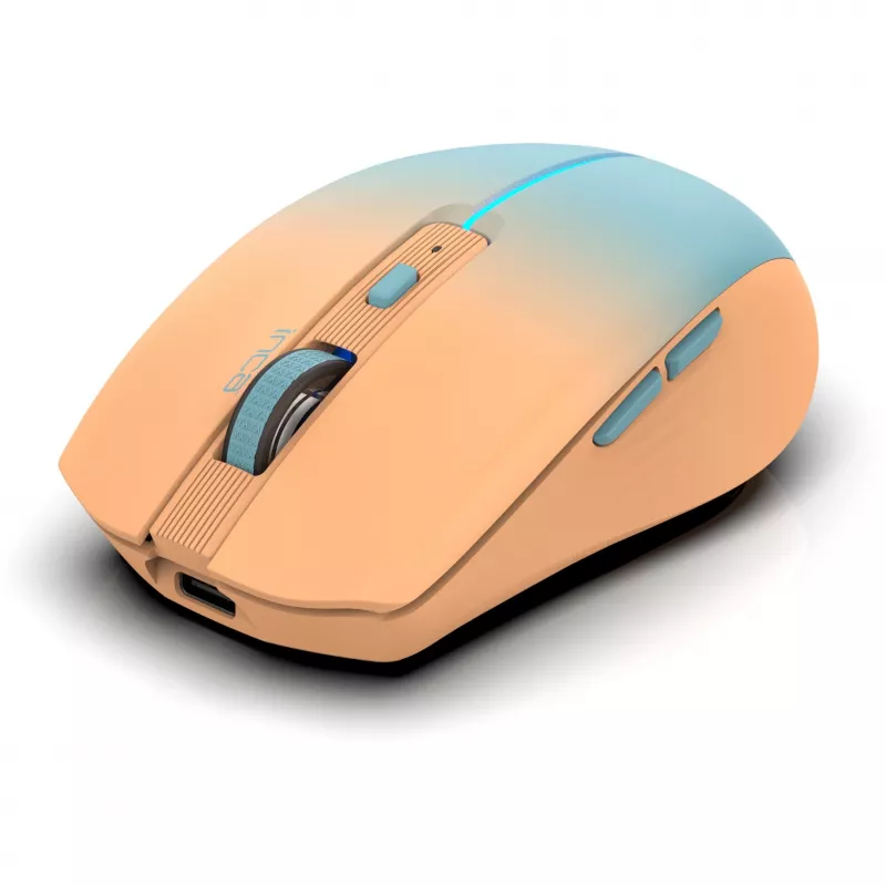 Cian Technology GmbH INCA Mouse IWM-511RT Blt+Wrls RGB base colour Orange