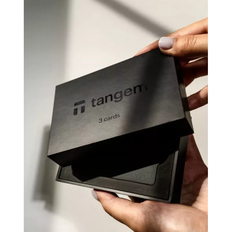Tangem Wallet cryptocurrency wallet - 3 cards