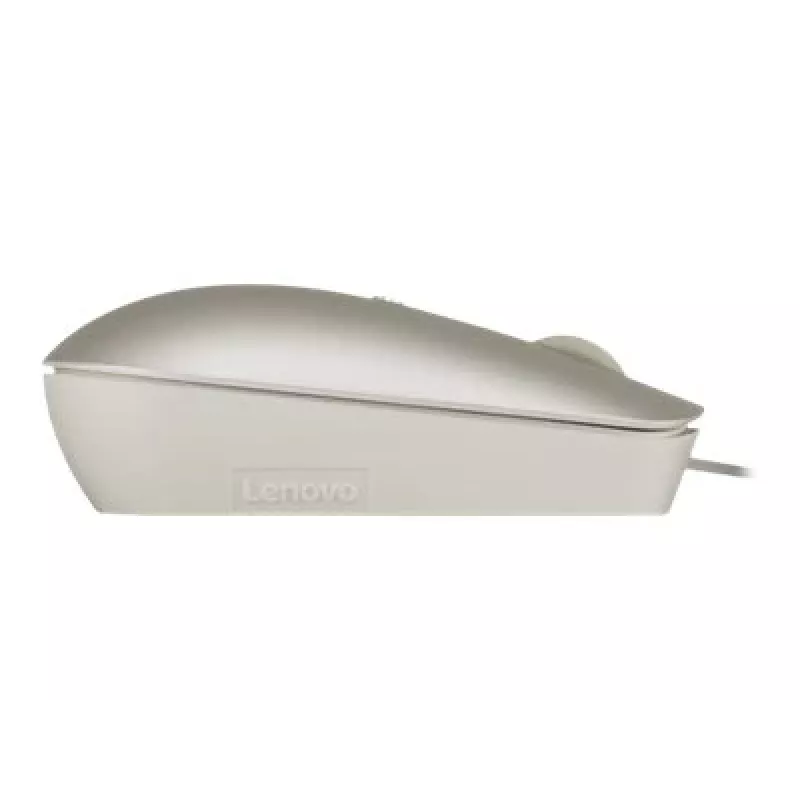 Wired office mouse Lenovo 540 Ambidextrous USB Type-C Optical 2400 DPI Sand