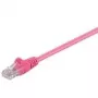 Wentronic 95229-GB Ethernet Patch Cable Magenta