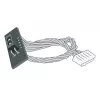 Replacement Upper Gap Kit for Zebra printers P1027135-004 — movable upper gap assembly