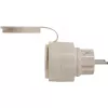 Shelly Outdoor Plug S Gen3 smart plug Mocha