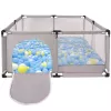 Extralink Kids Playpen, Dry Pool Playground for Children, Foldable 126x126cm Ball Pit k-458