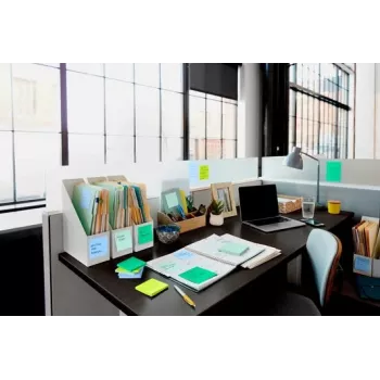 3M 675-3SS-OAS Sticky Notes square Blue - Green 70 Sheets (675-3SS-OAS)