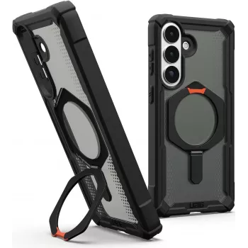 UAG Urban Armor Gear Plasma XTE Kickstand Case with Magnet Module | Samsung Galaxy S26+ | Black/orange | 214523114097 (214523114097)