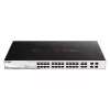 D-Link DGS-1210-28MP/E network switch Managed L2 Gigabit Ethernet (10/100/1000) Power over Ethernet (PoE) 1U Black, Grey