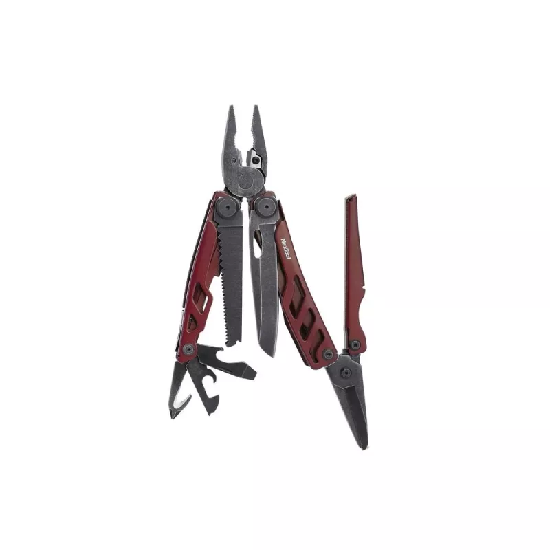 NexTool FLAGSHIP Pro NE20279 16-in-1 multitool, red, with belt pouch