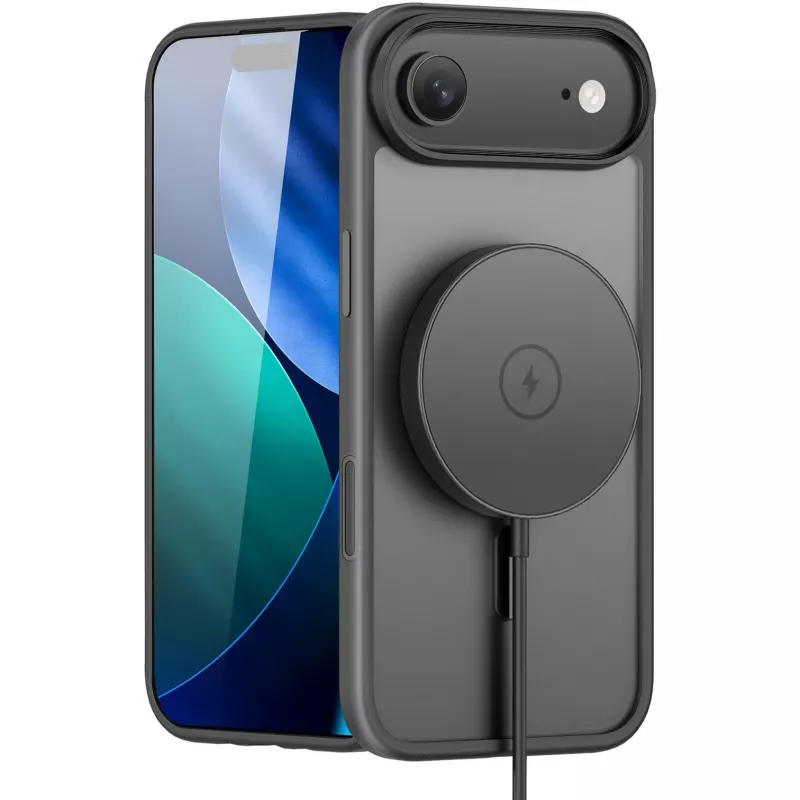 StyleShell INVISIO, Phone Case Black, iPhone 17 Air, compatible with MagSafe