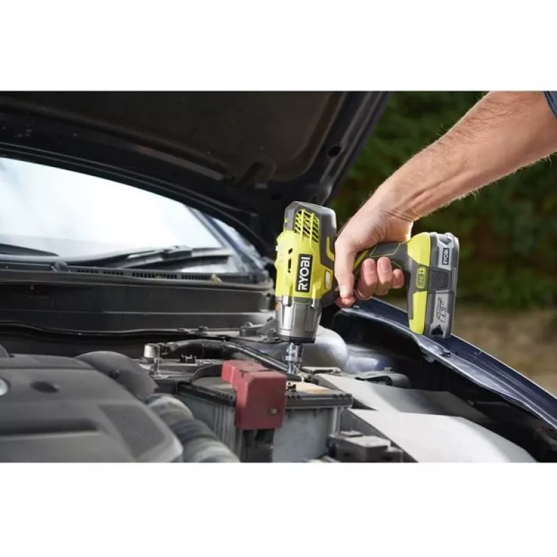 Battery impact wrench Ryobi R18IW3-0, 400Nm (no battery and charger)
