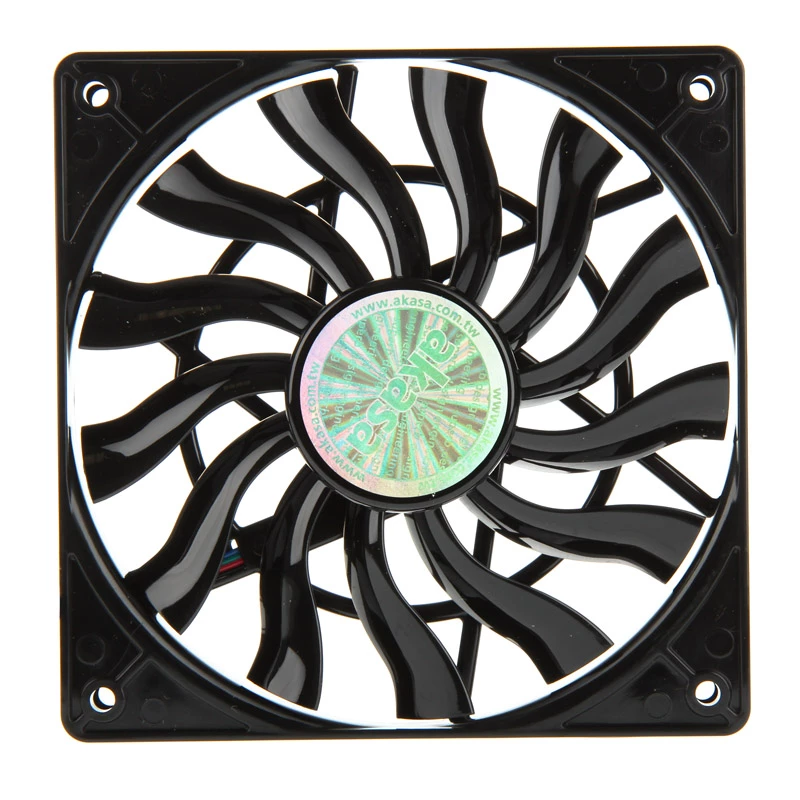 Fan Akasa AK-FN078 12 cm Black