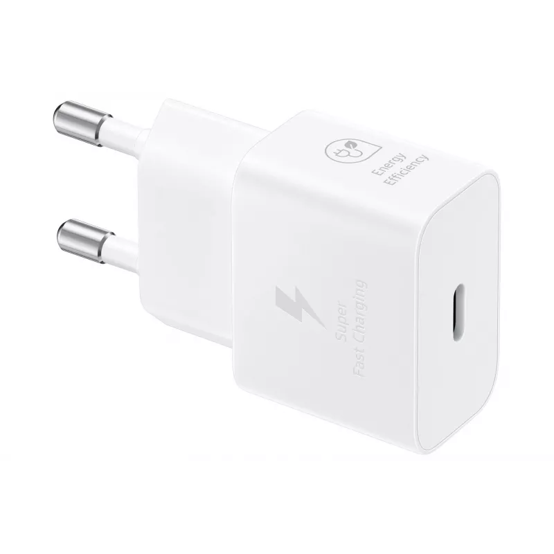 AC USB Fast Charger Samsung EP-T2510 25W White, USB‑C, PPS, Super Fast Charging