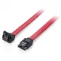 Equip SATA III Cable, Angled, 0.5m, 0.5 m, SATA III, SATA 7-pin, SATA 7-pin, Male/Male, Red