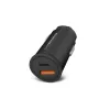 Car USB charger ESPERANZA EZC111K, 20W (USB-C PD 20W + USB-A QC3.0), 12–24V input, black