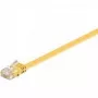 Wentronic RJ-45 CAT6 2m Patch Cable, Male/Male, U/UTP, Yellow (96414)