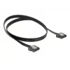 SATA Cable DeLOCK 83841 0.5m SATA III 7-pin Black
