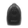 Handheld barcode reader QOLTEC 50868 — 1D/2D laser scanner, USB wired & wireless, working distance 600 mm, black