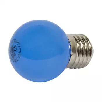 Synergy 21 LED Retrofit E27 Tropfenlampe G45 Blue 1 Watt for Lichterkette