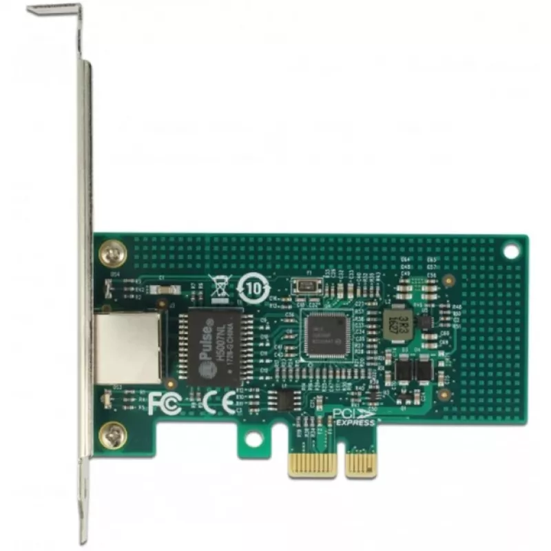 DeLock PCI Express Card > 1 x Gigabit LAN - Network Adapter - PCIe 2.1 Low-Profile - Gigabit Ethernet