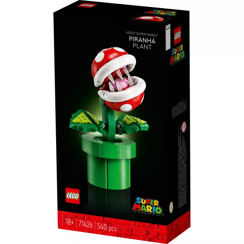 LEGO building toy set LEGO SUPER MARIO 71426 Piranha Plant with interactive features