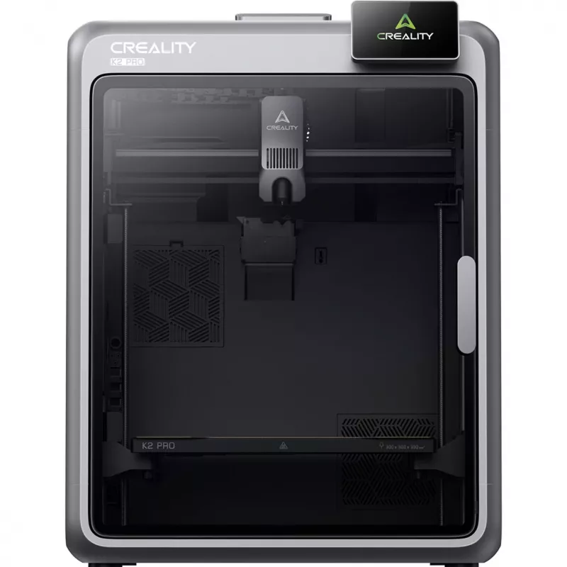 3D printer Creality K2 Pro — build volume 300×300×400 mm, dual Z-axis