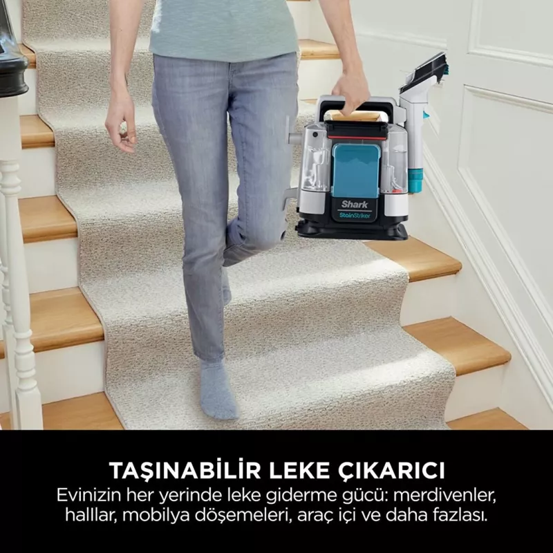 Sharkclean PX200EUT carpet cleaning machine Handheld Deep/interim White