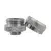 XSPC Connector G1/4 to 14mm Hardtube, chrome - 8 pieces