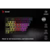 Gaming Keyboard Savio SAVGK-PHENIX RED PUDDING Mechanical RGB Wireless
