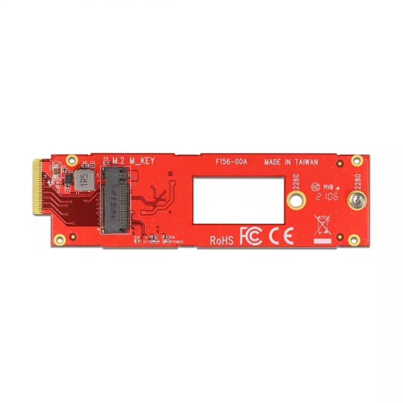Converter EDSFF E1.S to M.2 Key M slot NVMe DeLOCK 63797
