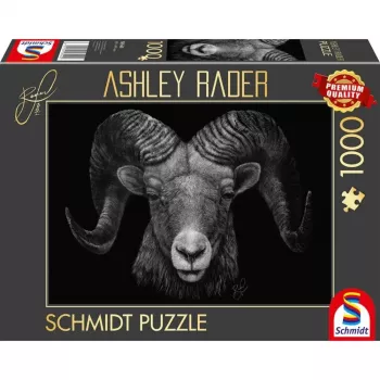 Ashley Rader: Dominance - Widder, Im Zeichen des Feuers, Puzzle 1000 Pieces