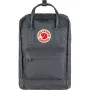 Casual backpack Fjällräven Kanken Laptop 15 inch Grey — 280×160×400 mm, Polyamide/PP/Vinyl