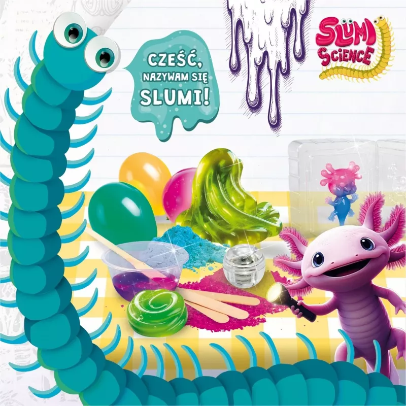Set Slumi Science - Glowing stress ball in