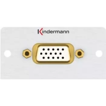Kindermann 7444000801. Anschluss 1: VGA, Anschluss 2: VGA, Steckerverbindergeschlecht: Männlich/Weiblich. Kabellänge: 1 m, Produktfarbe: Mehrfarbig (7
