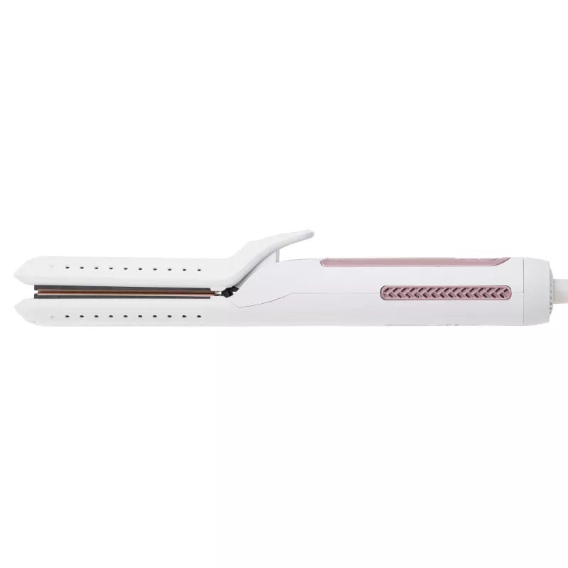 Straightening iron Adler AD 2326 with ceramic heating, adjustable 140–220 °C, 120 W, white