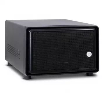 Inter-Tech SC-2100 - Small Form Factor (SFF) - PC - Black - Mini-ITX - Steel - Activity - Alarm - HDD - Network - Power (88887285)