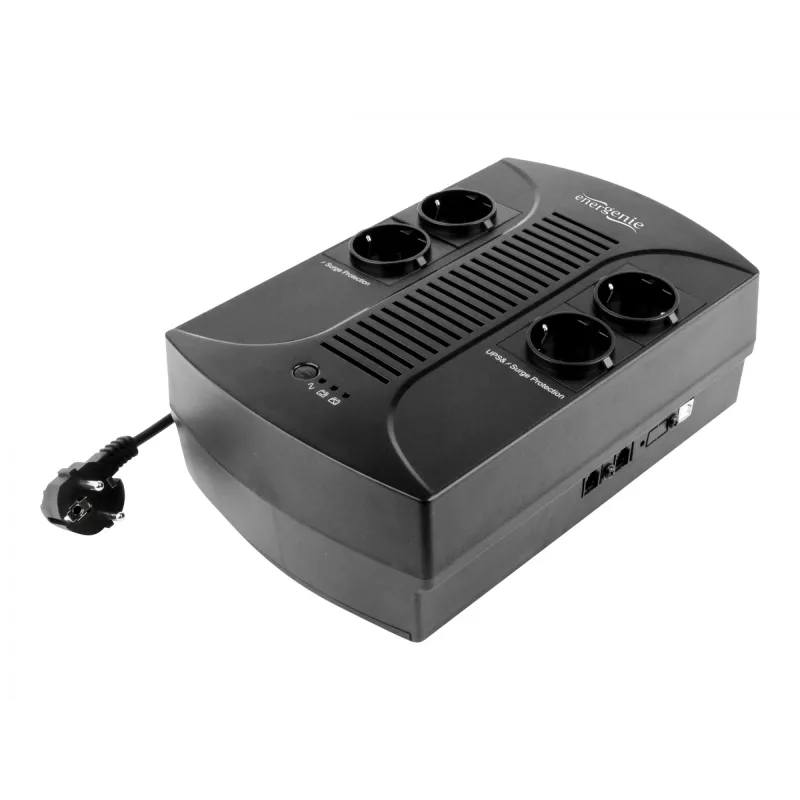 EnerGenie EG-UPS-001 uninterruptible power supply (UPS) Line-Interactive 0.65 kVA 390 W 4 AC outlet(s)