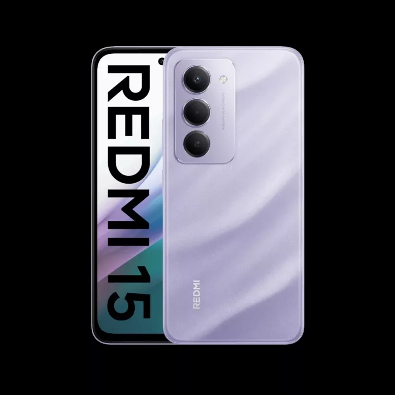 Xiaomi Redmi 15 4G (128GB, Viola Sabbioso, 6.90, Doppia SIM Ibrida, 4G), Smartphone, Viola