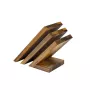 Magnetic 3-piece Knife Block artelegno Venezia 87/WL Walnut – wall-mountable, wooden